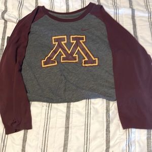 Minnesota Golden Gopher 3/4 Shirt